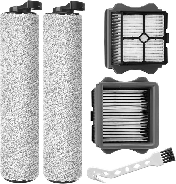 Vylaier Replacement Brush Rollers and Filters for Tineco iFloor 3/ Floor One S3