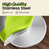 Kitchy Pizza Cutter Wheel with Protective Blade Cover, Ergonomic Slicer, Green