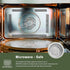 7" Sturdy Aluminum Foil Pans with Lids - 5 Pack Heavy Duty Reusable Tin for Cooking and Baking
