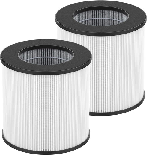 KJ150 KJ910 SY910 Replacement Filter for Druiap KJ150, Muliap & Generic KJ910, H13 True HEPA Filter, 2 Pack