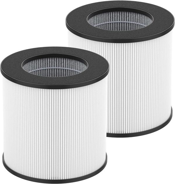 KJ150 KJ910 SY910 Replacement Filter for Druiap KJ150, Muliap & Generic KJ910, H13 True HEPA Filter, 2 Pack