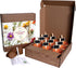 9 BUZZY Seeds Apothecary Garden Wellness Kit with Varieties of Non-GMO Flower and Herb Seeds, Terracotta Pots, Growing