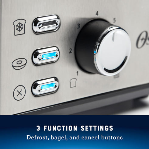 Oster 2-Slice Stainless Steel Toaster