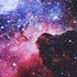 3'3" Fancytan Galaxy Rug, Universe Space Nebula Star Starry Night Moon Cloud Round Rugs Large for Living Room, Space