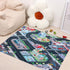 70x80CM Houkiper Kids Carpet Playmat Rug, Felt Cloth Fire-Themed Game Playmat, Foldable Non Slip Kids Rug for Playroom