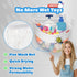 4.32 UNEEDE Gallons Corner Mounted Bath Toy Storage Holder, Mesh Shower Caddy for Bathtub Organizer, Quick Dry Holder