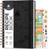 Clever Fox Recipe Book Spiral: Make Your Own Family Cookbook, Blank Recipe Notebook Organizer, Medium Size, Hardcover