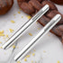 NOLITOY 5pcs Crumb Sweeper, Stainless Steel Scraper for Restaurant Table Bread Cleaning, Waiter Servers Tool