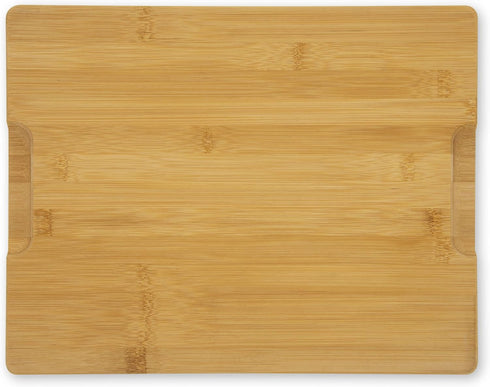Snack Time Cutting Board, 11x14 Inch, Bamboo, Farberware