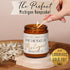 Michigan Gifts, 'There's No Place Like Michigan' Candle, Hot Apple Cider, 9oz Jar, 50Hr Burn, USA Made