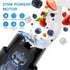 Portable Blender for Shakes & Smoothies 1800ML, Rechargeable Personal Blender with Travel Lid for Kitchen, Waterproof