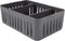Simplify 3 Compartment Stackable Bin with Adjustable Dividers, Drawer Organizer, Storage Basket for Office, Desk