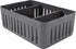 Simplify 3 Compartment Stackable Bin with Adjustable Dividers, Drawer Organizer, Storage Basket for Office, Desk