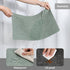 Set 6 Set 6) Myir JUN Placemats Dual Sided, Faux Leather Place Mats of Indoor for Dining Table Non-Slip Washable