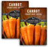 Royal Chantenay Carrot Seeds for Planting Heirloom Short Carrots for Heavy Soil