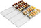Yieach 8 Pack Adjustable In Drawer Spice Organizer - Expandable From 11'' to
