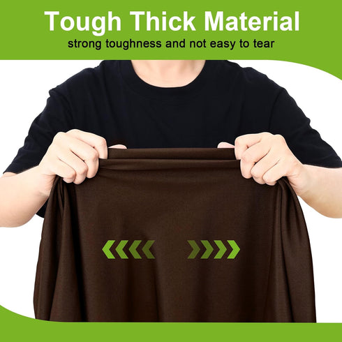 36"-44" Smiry Round Spandex Tablecloth, Elastic Fitted Washable Tablecloths for Tables, Waterpoof Stretch Picnic Table