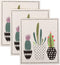 DII Swedish Dishcloths - Reusable Kitchen & Cleaning, Machine Washable, Biodegradable, 3 Piece