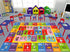 3x5 KC Cubs ABC Alphabet ASL Sign Language Rug Educational Non-Slip Carpet Play Mat for Kids, Toddlers, Nursery