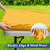 4 30" 48") homing Rectangle Table Cloth Cover, Waterproof Polyester Elastic Fitted Tablecloth, Fits for Foot Folding