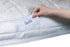 Masirs Clear Underbed Storage Bag, Durable Vinyl Material to Shield Contents from Dust, Easy Gliding Zipper for Easy