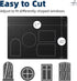 Portable Blackout Curtains 40"×57", 100% Blackout Material Shades with Strong Hook and Loop Tape for Nursery Travel
