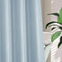 Set, 86 inch Set MitoVilla No Hooks Needed Extra Long Shower Curtain Liner Blue XL Heavyweight Waffle Fabric Cloth
