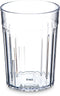 Carlisle FoodService Products Bistro Tumbler, Plastic, 10.2 Ounces, Clear