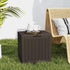 31 Package DUMOS Gallon Deck Box, Lockable Outside Storage Box for Outdoor Use, Outside Waterproof Resin Delivery Box