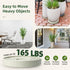 2PCS 10 inches REDHUGO Round Plant Caddy with Hidden Wheels, Heavy Duty Rolling Plant Stand Caddy with Wheels, Pot Base