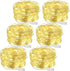 Macarrie 6 Pcs USB String Lights 33 ft 100 LED Fairy Lights