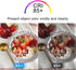 Kei D28x Kel 2816x Refrigerator Bulb 4W E17 LED Freezer Light Bulb Replacement, Dimmable E17 Intermediate Base Cool