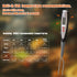 Meat Thermometer Fork with Digital Cooking Thermometer, Instant Read LCD Display, LED Light, Grill Thermometers for BBQ