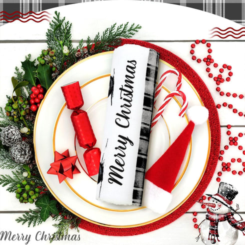 6 Sets 16x24inch Bencailor Pcs Christmas Kitchen Towels Absorbent Soft Microfiber Farmhouse Dish Towels Winter