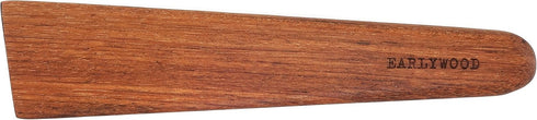 Earlywood 10 inch Handmade Cooking Utensil - Multi-Purpose Wood Scraper, Egg Turner, Cast Iron Scraper, Made in USA
