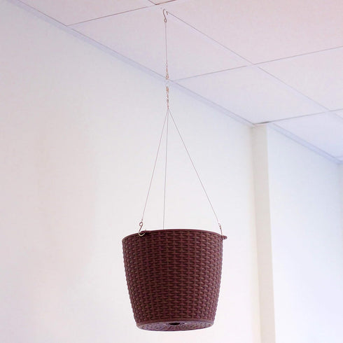 White Grid Clips with Drop Ceiling Hooks - 12 Pc Ceiling Hook Kit for Hanging Decorations