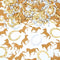 800 Pieces Horseshoe Confetti Decorations - Horse Party Accessories for Birthday, Derby Day Party Supplies