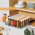 RCHYFEED Pull Out Spice Rack Organizer for Cabinet, Heavy Duty Slide Out Seasoning Organizer Fits Kitchen and Pantry