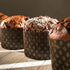 Pastry Chef's Boutique Deluxe Corrugated Panettone Paper Pan Mold - Large - 1 Kg - Pack of 6