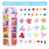 Dried Flowers & Foil Nail Art Kit - 108PCS, 33 Colors, 2 Color Foil, Accessories for Resin Molds