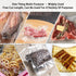 Heavy Duty Vacuum Sealer Bags, 4x6 Inch Pre-Cut Design, 100 Pcs for Food Storage, Boilsafe to 280°F