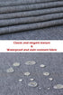 Akutana 48 inch, Grey Table Runner Gray Dresser Scarf, Waterproof Coffee Table Runner, Outdoor Small Dining Table