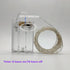 Kangheshun Light,2 Pack Decoration(5m/16ft Timer Led String Mini Battery Powered Silver Wire Starry Fairy
