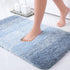 Arotive Shaggy Soft Bathroom Rugs, Absorbent Microfiber Bath Mats, Non-Slip Machine Wash Dry, 30" x 20", Light Blue
