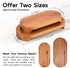 CAMLOT Counter Counter Acacia Wood Risers for Decor Display, Bathroom Decorative Tray, Soap Dish Risers, Pedestal Stand