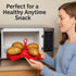 Microwave Potato Cooker, BPA-Free Plastic Rack for 4 Potatoes, Quick and Healthy Microwave Meal