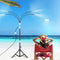 5.1FT Expandable Standing Misters for Outside Patio, 4-Way Adjustable Misting System, Misting