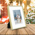 Golden State Art Gold 8x10 Aluminum Frame for 8 x 10 Picture or 5x7 Photo with Mat - Shatter-Resistant Glass