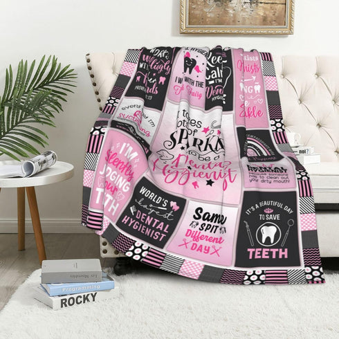 KJACGAD 60" 50" Dental Hygienist Gifts for Women, Birthday Gift for Dental Hygiene, Dental Hygiene Gifts for Women