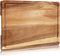 GarveeHome 18x12 Large Acacia Wood Cutting Board, 1 in Thick Butcher Block